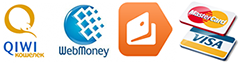 мы принимаем, webmoney, qiwi, яндекс деньги, visa мы принимаем